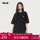 MLB短袖男女情侶純色簡(jiǎn)約休閑圓領(lǐng)T恤時(shí)尚新款3ATSB0253-50BKS-M