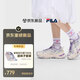 FILA FUSION斐樂(lè )女鞋硬糖厚底老爹鞋2026夏季新款網(wǎng)面透氣運動(dòng)休閑鞋 雪白/晚霞紫-SC 38