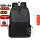 Walker Shop【2026年新款】雙肩包男書(shū)包大容量防潑水商務(wù)電腦旅行背包男 霧黑色【禮盒裝/京倉發(fā)貨/次日達】 皮膜升級版30cm*45cm*15cm