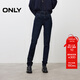 ONLY2025冬季新款塑形高腰收腹緊身褲長(cháng)褲牛仔褲女|125432001 J0B藍灰牛仔 L L標準褲長(cháng)