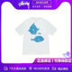 斯圖西（stussy）·斯圖西SS25茶魚(yú)X光印花圓領(lǐng)短袖T恤男女同款夏季上衣寬松 白色(茶魚(yú)X光) S