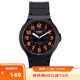 卡西歐（CASIO）手表男小黑表計時(shí)學(xué)生中高考試手表中性情侶男女石英表MW-240-4B