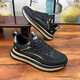 男鞋春夏新款時(shí)尚韓版厚底板鞋舒適透氣潮搭街拍休閑運動(dòng)鞋 2511-黑色 43