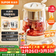 蘇泊爾（SUPOR）加大濾網(wǎng)養生壺煮茶壺 1.8L家用保溫花茶壺煮茶器316L不銹鋼  恒溫電熱水壺燒水壺SW-18YP05