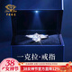 中國珠寶 銀1一克拉戒指女情侶訂求結婚紀念戒子女款38婦女神節禮物送女友