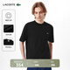 LACOSTE法國鱷魚(yú)男女同款25秋冬新款純色百搭舒適短袖T恤|TH2827 031/黑色 M 4