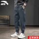 安踏男褲運動(dòng)褲2026春秋季男士寬松長(cháng)褲休閑褲青少年束腳褲子跑步衛褲 -4碳灰色【常規束腳褲】【90%用戶(hù)選擇】 L (175) 適合120-140斤