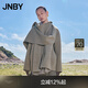 江南布衣（JNBY）【商場(chǎng)同款】25冬新品蓬松雙面毛呢大衣女斗篷披肩5X0810130 283/卡其系 M
