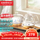 金灶（KAMJOVE）全智能底部自動(dòng)上水電熱水壺 燒水保溫一體全自動(dòng)恒溫茶臺燒水壺家用玻璃電茶爐H9 0.8L 【涌泉上水 一鍵智能】20*37cm