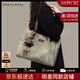CharisKitty旗艦店小c&k托特包包女包2026年新款單肩包三八節女神禮物送女友 灰色Gray【贈掛飾】送女友老婆女生禮物走心