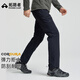 拓路者【山貓PRO】春秋款考杜拉戶(hù)外徒步褲防潑水直筒休閑運動(dòng)長(cháng)褲子男 黑色 L