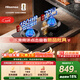 海信（Hisense）【大薄荷】雙邊定時(shí)聯(lián)動(dòng)70%熱效率京東自營(yíng)上門(mén)安裝家用5.2KW臺嵌兩用底座可調燃氣灶DB50天然氣