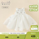 戴維貝拉（DAVE＆BELLA）兒童連衣裙禮服裙女童網(wǎng)紗裙小童公主裙夏裝童裙寶寶裙子 白色【現貨】 120 cm（建議身高110-120cm）