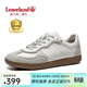 楓葉（leaveland）男鞋春夏新品復古街頭運動(dòng)德訓鞋男舒適軟底百搭情侶款平底休閑鞋 【男女同款】白色（皮鞋碼） 41