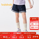 巴拉巴拉兒童牛仔褲短褲夏季薄款中大童女童褲子時(shí)尚純棉