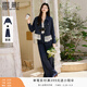 香影巨好看休閑仿牛仔套裝女2026春季新款短外套闊腿褲一整套穿搭 套裝 M