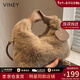 viney品牌斜挎包包女包新款毛絨包高檔生日新年禮物送女友老婆 【淺卡其色】實(shí)用單肩小包 時(shí)尚輕奢百搭休閑洋氣毛毛手提包