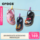 卡駱馳（CROCS）貝雅卡駱班兒童洞洞鞋沙灘鞋男女童包頭拖鞋/207018/207019 深藍色-410 35 (215mm)