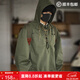馬登工裝 美式復古甲板服惡劣天氣短款輕戶(hù)外夾克外套男寬松連帽衛衣 軍綠色 【加大版】 L
