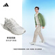 adidas李現同款CLIMACOOL VENTANIA環(huán)流清風(fēng)鞋跑鞋緩震阿迪達斯   白/淺灰/亮白   42