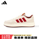 阿迪達斯（adidas）2026新年款板鞋男鞋女鞋子情侶潮流百搭休閑運動(dòng)鞋輕便耐磨滑板鞋 米/紅色KI1502【新年款 官方正品】 40.5