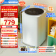 美的（Midea）全自動(dòng)波輪洗衣機 3公斤迷你內衣洗衣機小型不占地 90℃高溫煮洗 除菌除螨 一鍵桶自潔換新補貼 MB30VH36E波輪3kg帶加熱煮洗