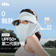 蕉下（beneunder）遮陽(yáng)帽男防曬帽女磁吸防曬面罩全臉口罩太陽(yáng)帽空頂帽敏感肌便攜