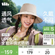 蕉下（beneunder）遮陽(yáng)帽子女透氣漁夫帽防曬帽釣魚(yú)帽登山帽太陽(yáng)帽子男防紫外線(xiàn) 灰