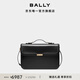 BALLY巴利【尊享折扣】Deco'黑色皮革男士手提包6308156 黑色
