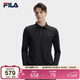 FILA 斐樂(lè )官方男子針織長(cháng)袖POLO衫2026春季新款休閑簡(jiǎn)約基礎上衣