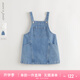 MARC&JANIE馬克珍妮女童時(shí)尚百搭牛仔背帶裙寶寶連衣裙2025年春夏550858
