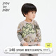 jnby by JNBY江南布衣嬰童綿羊毛套頭毛衣原創(chuàng  )圖案男女童嬰兒冬YNB310210 080雜米灰 80 cm