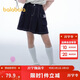 巴拉巴拉兒童牛仔裙子2024夏季女童半身裙中大童時(shí)尚甜酷208224112001