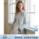 范思藍恩米杏色西裝外套女春季2025新款小個(gè)子超好看炸街西服1075 淺綠色 XS