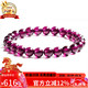 石玥珠寶收藏級6-7mm巴西紫牙烏石榴石手鏈轉運天然手串男女士款 水晶瑪瑙