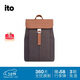 ITOPORCINI BACKPACK系列 商務(wù)旅行電腦包女雙肩包暮棕16L女神節