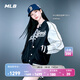 MLB官方KARINA同款潮流寬松學(xué)院風(fēng)撞色夾克棒球服26春季新款JPV01 紐約大都會(huì )隊/黑色 L