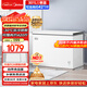 美的（Midea）301L單溫家用冰柜低霜冷藏冷凍柜兩用大容量一級能效節能京東自營(yíng)冰箱冷柜BD/BC-301KM(E)國家補貼