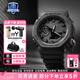卡西歐（CASIO）學(xué)生男表G-SHOCK防水黑武士運動(dòng)表石英手表女神38節禮物GA-2100 GA-2100-1A1PR
