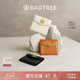 BAGTREE包包樹(shù) 真皮錢(qián)包復古多卡位卡包女士頭層牛皮錢(qián)包生日禮物女 焦糖色【bag tree女包】