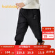 巴拉巴拉童裝兒童褲子男童女童寶寶保暖加厚羽絨褲冬裝束腳長(cháng)褲時(shí)尚