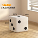 愛(ài)派森沙發(fā)凳家用矮凳客廳圓凳簡(jiǎn)約板凳門(mén)口換鞋凳坐墩糖果軟包小凳子 白色-小號【20*20CM】 剩余：09:10:58