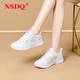 NSDQ高端品牌運動(dòng)鞋女2025夏季新款網(wǎng)鞋透氣網(wǎng)面休閑鞋輕便百搭旅游鞋 白色 36