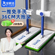 寶家潔平板拖把36cm含2片拖布桿長(cháng)128cmXF04免手洗拖把墩布家用洗脫一體