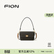 菲安妮（FION）新款包包女包小方包經(jīng)典老花斜挎包 生日禮物