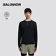 薩洛蒙（Salomon）男款 戶(hù)外運動(dòng)防風(fēng)活動(dòng)自如透氣休閑跑步長(cháng)袖T恤 PL WOVEN TEE 深黑色 C30264 XL 180/100A