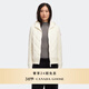 加拿大鵝（Canada Goose）HyBridge女士針織羽絨夾克外套連帽衛衣大鵝羽絨服 6800L 467 棉草白 XS
