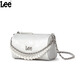Lee饅頭包國風(fēng)系斜跨手提單肩手抓手拿包大學(xué)生女神節送女友老婆禮物 銀色珍珠鏈條