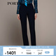PORTS寶姿秋冬新品女裝中腳口長(cháng)褲LM9P100NWF061 丈青 M (6)