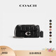 蔻馳（COACH）新款【專(zhuān)享直降】女士菱格紋絎縫TABBY 20號單肩斜挎春季女包 LH/黑色